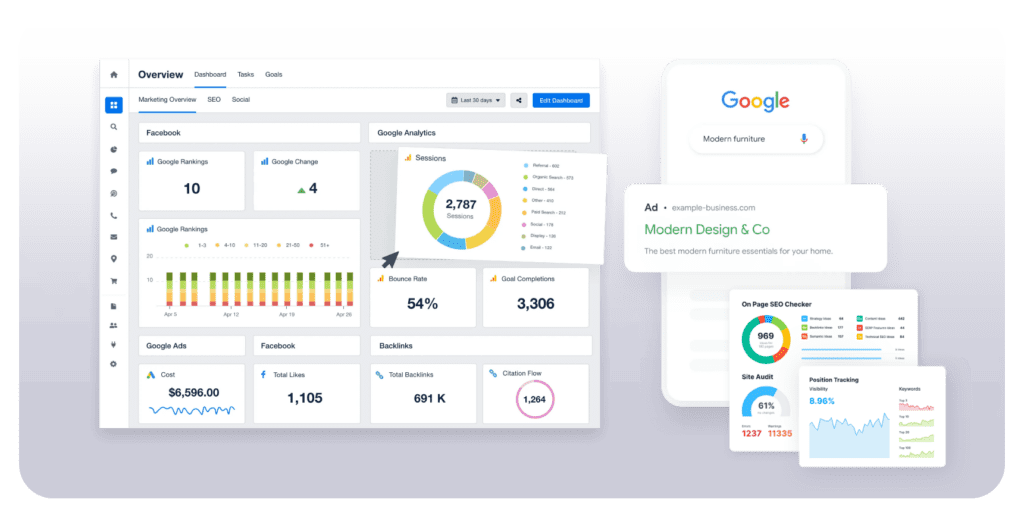 Orcade_Marketing_Agency_Dashboard_Digital_Marketing_and_SEO_Preview