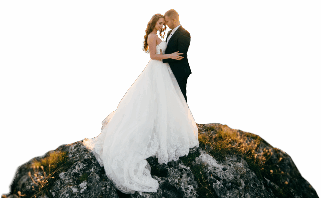 wedding venue couple